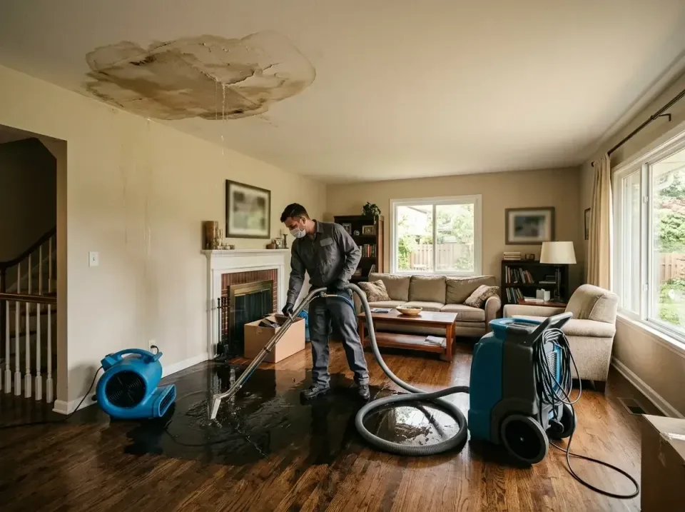 attic-pipe-burst-ceiling-drip-008 — frequently asked questions, Water Damage Restoration & Carpet Care in Edina, MN
